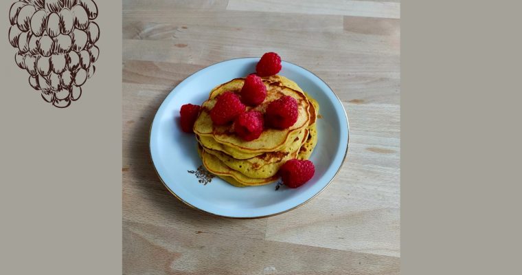 Pancakes à la banane et aux flocons d’avoine