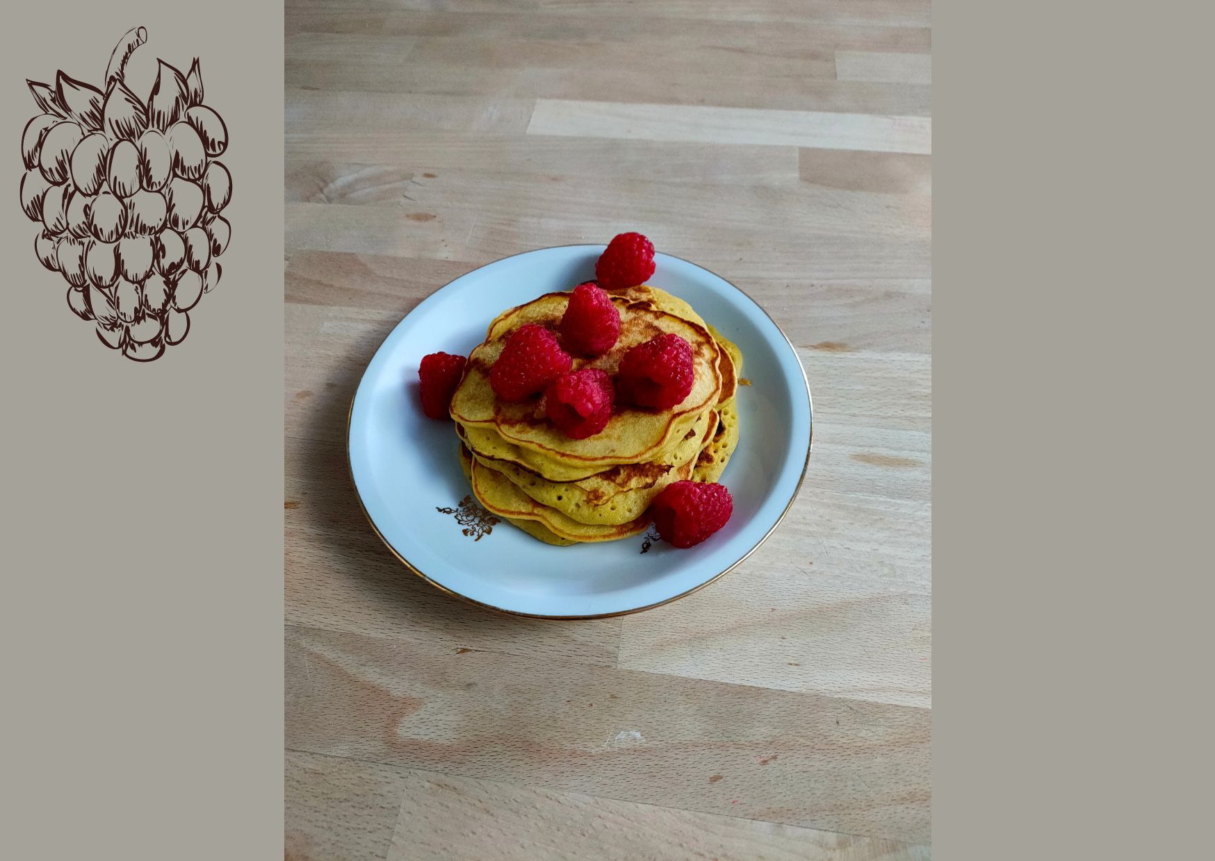 Pancakes à la banane et aux flocons d’avoine