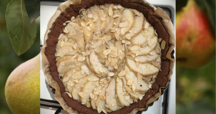 Tarte poire chocolat