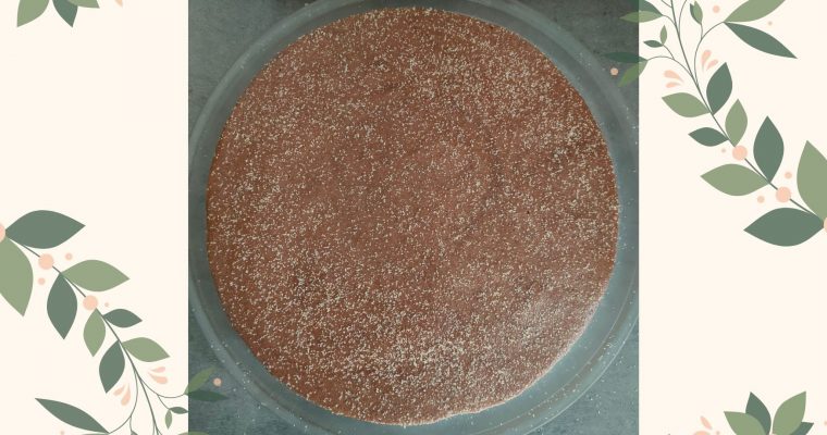 Entremets poire chocolat