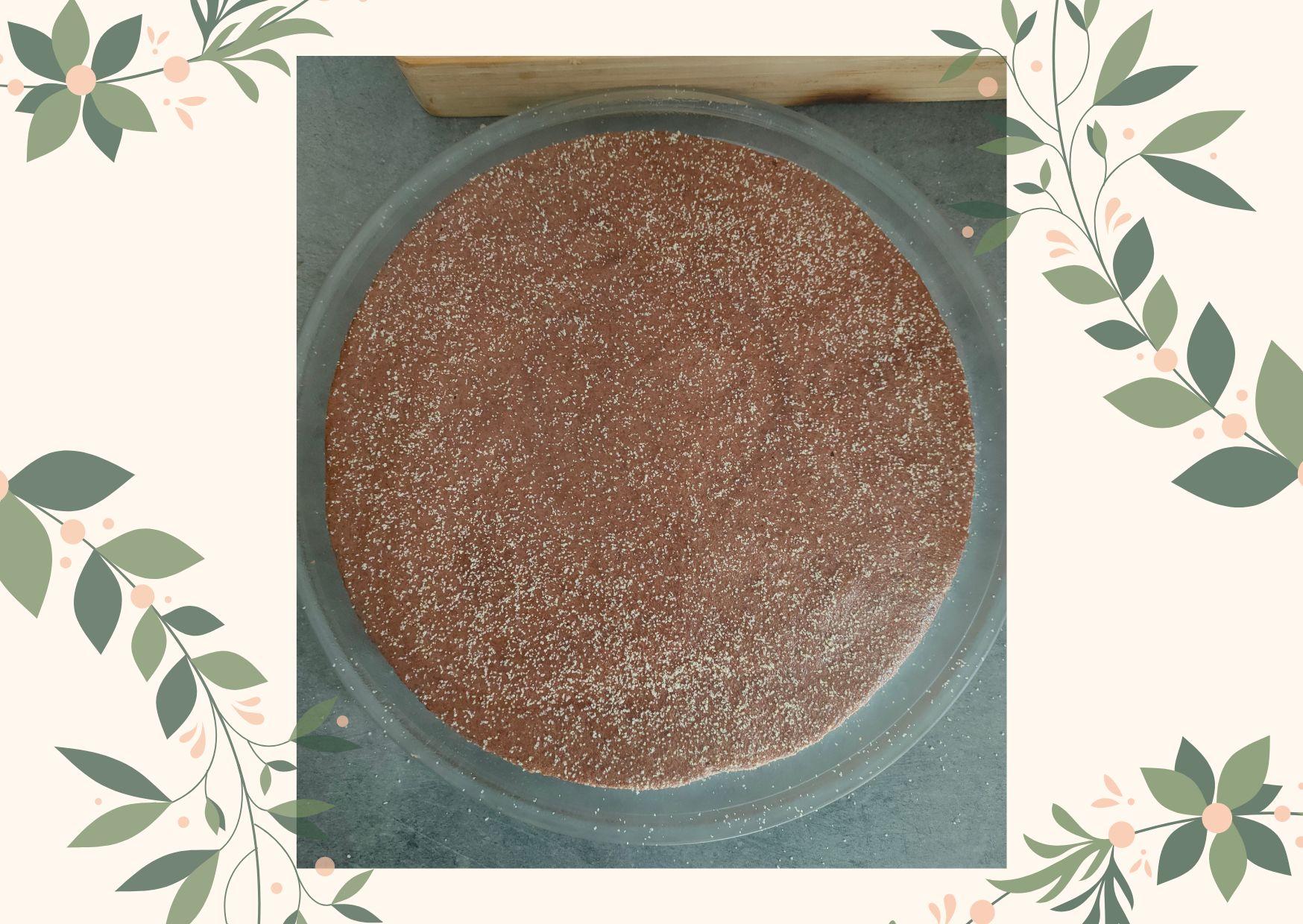 Entremets poire chocolat