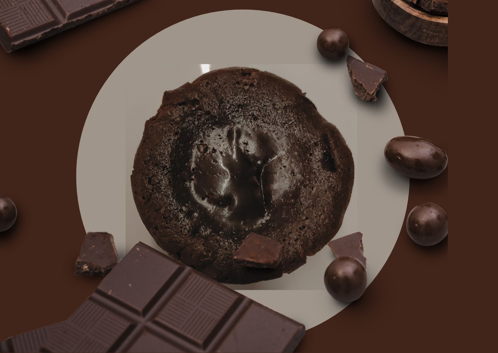 Coeur coulant au chocolat