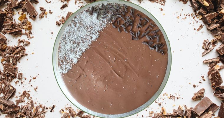 Entremets chocolat-coco